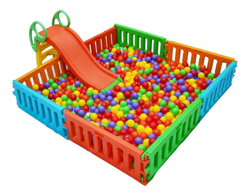Imagen 4 de 4 de Bolso 100 Pelotas Pelotero Atoxicas Casita Pileta -239md