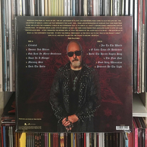 Vinilo Rob Halford With Family & Friends Celestial Eu Import