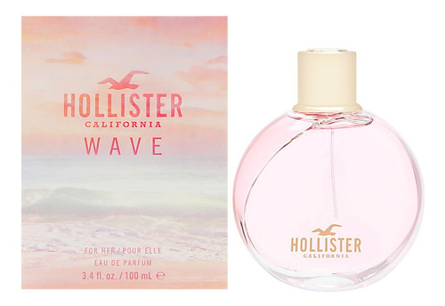 Hollister Wave - Eau De Parfum Para Mujer, 3.4 Onzas