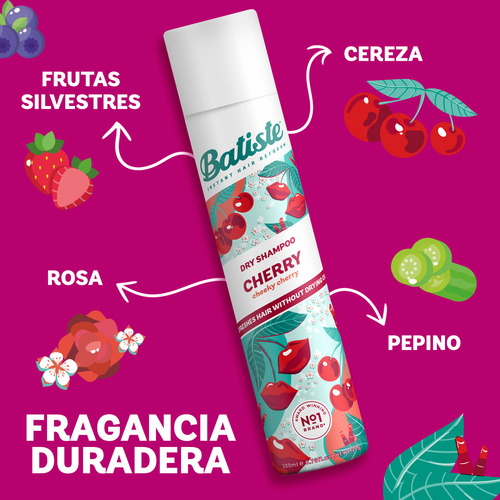 Shampoo Seco Batiste Cherry 200ml