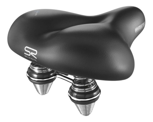 Selim 2 Molas Extra Comfort Selle Royal Manhattan Gel Preto