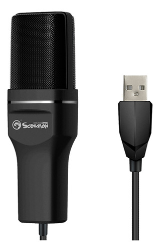 Micrófono Gaming Profesional Marvo Mic-03 Trípode Ajustabl