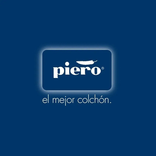 Imagen 4 de 5 de Sommier Colchon Piero Foam 190x140 Espuma 25kg + Almohadas