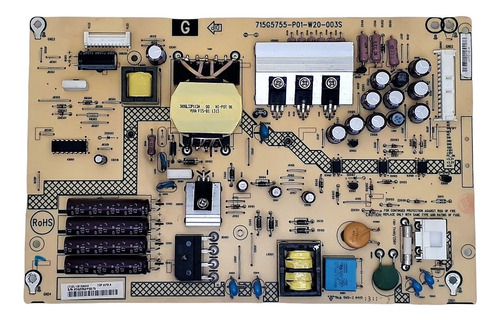 Placa Fonte Sony 32r424a Kdl-32r425a 715g5755-p01-w20-003s