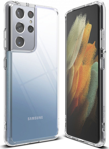 Imagen 2 de 4 de Funda Galaxy S21 Ultra Ringke Fusion Rigida Original Rigida