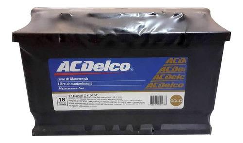 Bateria Acdelco 12v - 115amp Borne + Derecho