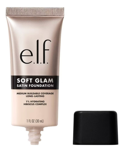 E.l.f Soft Glam Satin Base Para Maquillaje 1.0 Fl Oz 10 Fair Cool