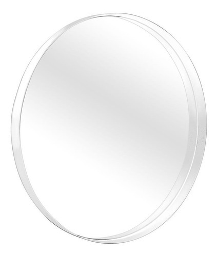 Espelho Decorativo Round Interno Branco 40 Cm Redondo