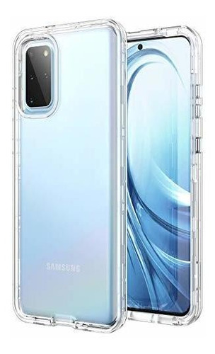 Galaxy S20 Plus Crystal Clear Case, Welovecase Cover Qjsn2