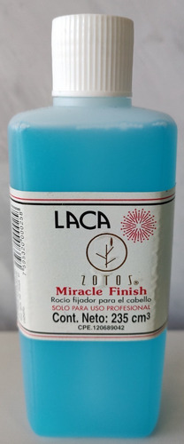 Imagen 1 de 1 de Laca Fijadora Profesional Zotos 235ml