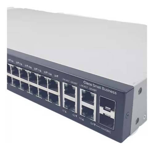 Switch Cisco Sf 300-24 Portas Srw224g4-k9 (Recondicionado)