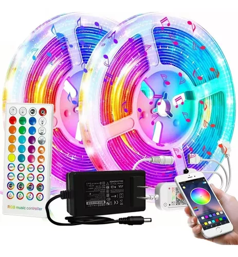 Luces LED RGB 5050 Bluetooth - 5 metros – Blink Accesorios