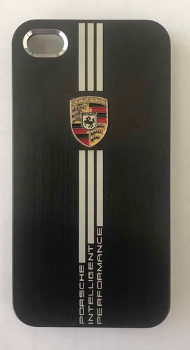 Carcasa Para iPhone 4 4s Negro Porsche