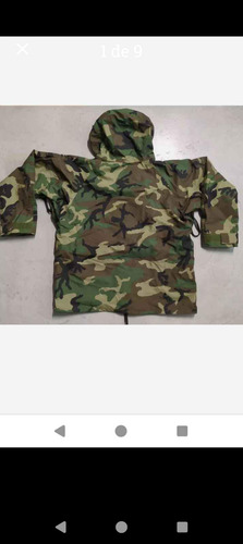 Parka Gorotex Primera Selección A Toda Prueba Talla M (Usado)