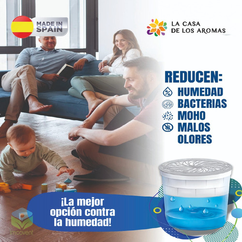 Absorbedor De Humedad Recambio Universal 1 Kg Fu