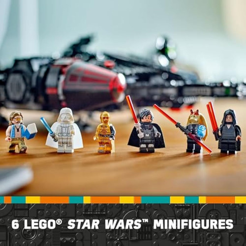 Nave Estelar Construible Lego Star Wars El Halcón Oscuro,