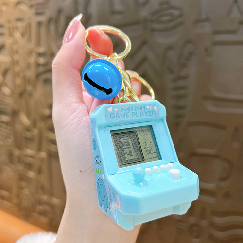 Llavero, Pequeño Regalo, Portátil, De Gameboy Tetris