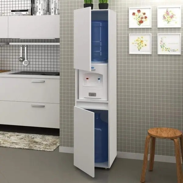 Balcão Para Cozinha 2 Portas Bl3312 Espresso Móveis J Branco