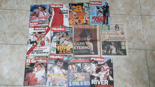 Lote Revistas River Campeon Libertadores 96 Francescoli
