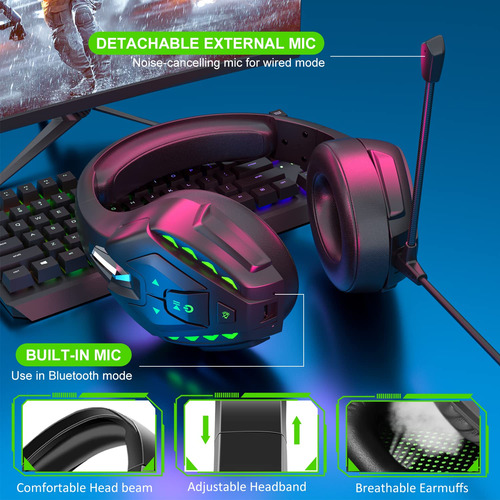 Auriculares Para Juegos Phoinikas Ps5 Para Ps4 Pc Switch Xbo