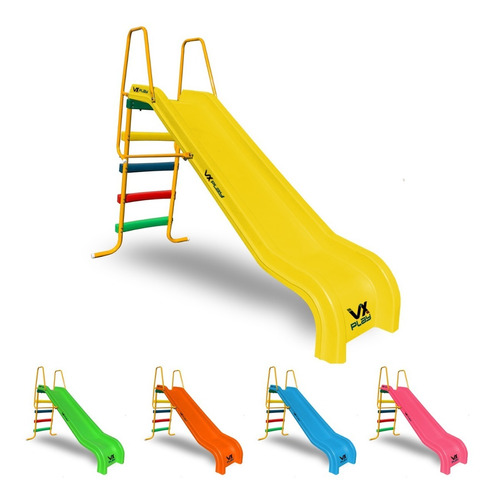 Tobogan Infantil 4 Escalones Bajada Rotomoldeo Doble Pared