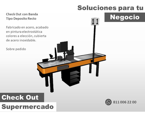 Check Out Con Banda Supermercado (cotizador)