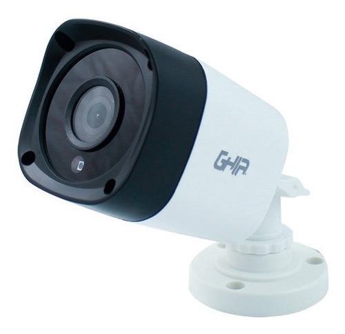 2 Pzas Camara Ghia Tipo Bala 1080p 4 En 1 Ahd/tvi/cvi/cv /v Color Blanco