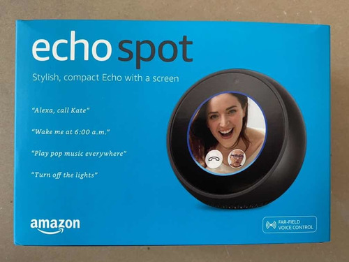 Amazon Echo Spot Con Alexa Asistente De Voz Nuevo