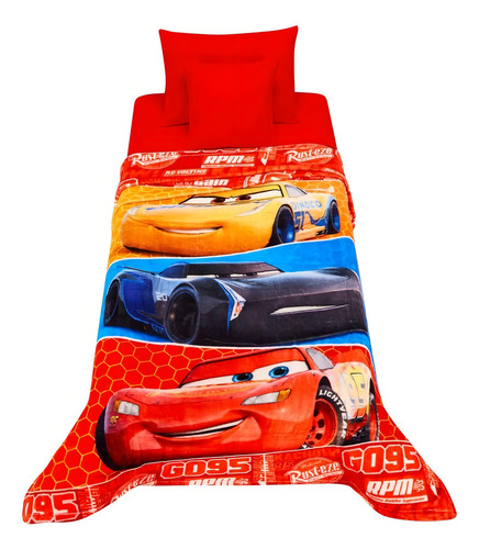 Cobertor Serenity Individual - Providencia Color Cars Reto