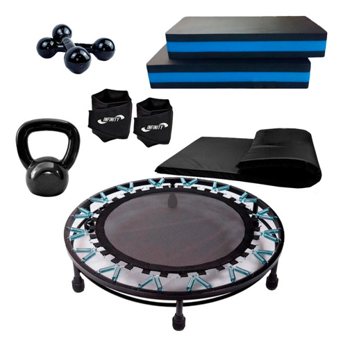 Kit Ginástica Fitness Ginástica Profissional Treino 10 Itens