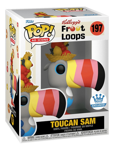 Funko Pop! Ad Icons Froot Loops Toucan Sam 197 Funko Shop (Usado)