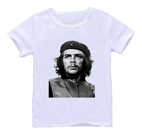 Remera Blanca Adultos Che Guevara R3