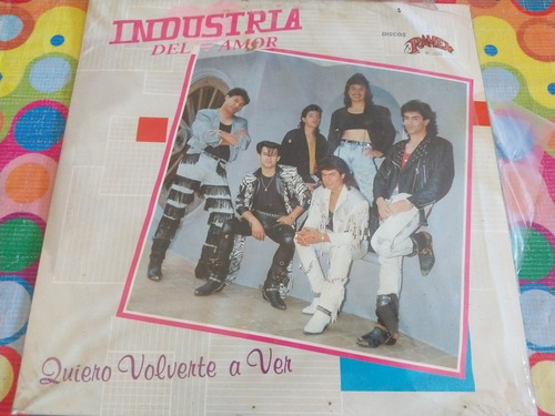 Industria Del Amor Lp Quiero Volverte A Ver Z