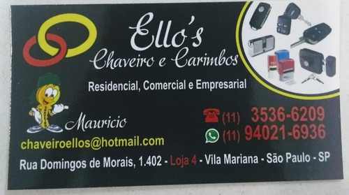 Imagem 3 de 3 de Chaveiro Vila Mariana