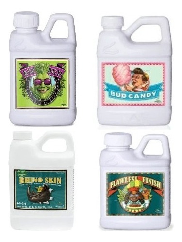 Combo Advanced Rhino + Bid Bud + Flawless + Bud Candy 250ml