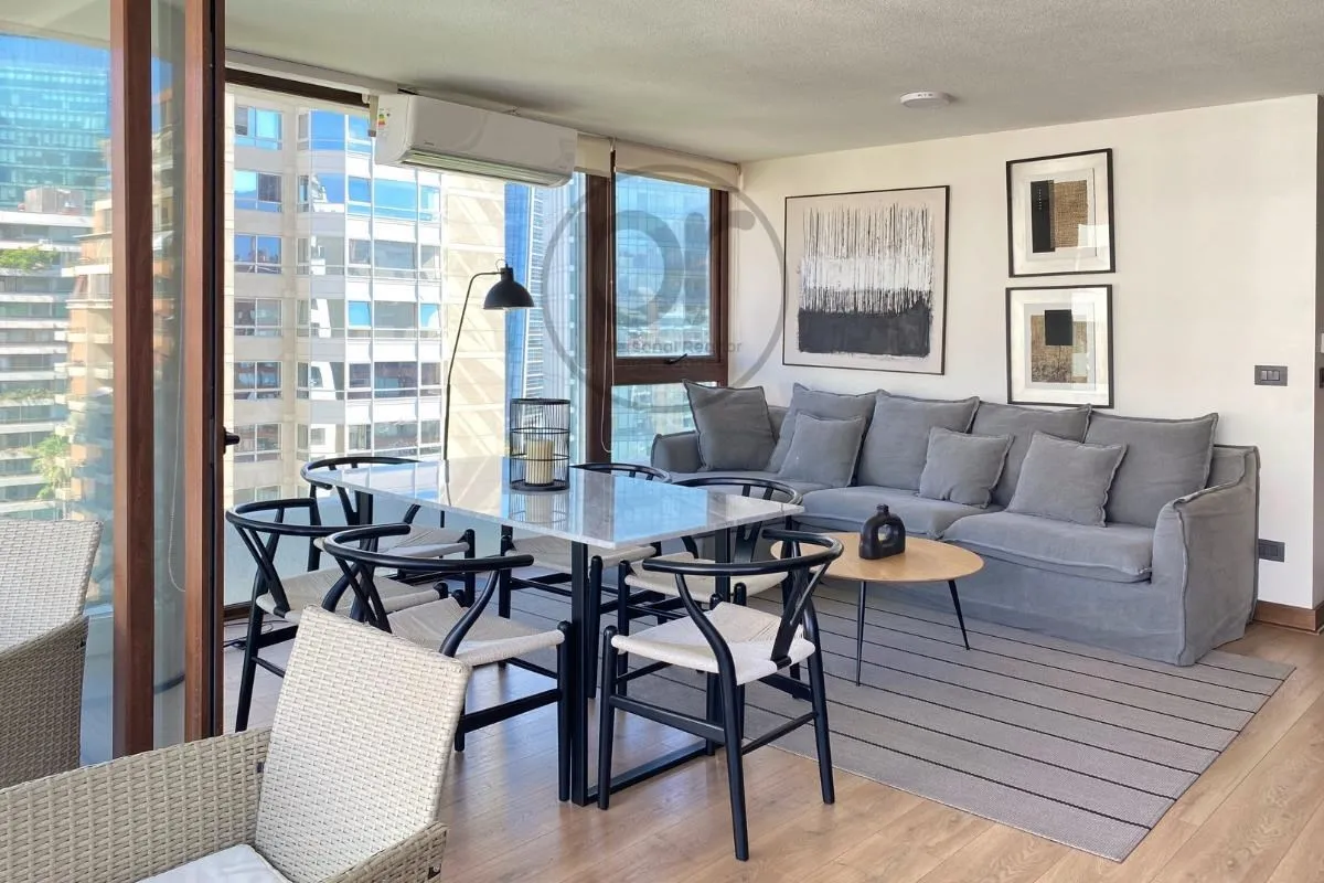 Imagen 5 de 27 de El Golf, Arriendo Amoblado, 3d/3b, Estar, Ggcc Incluidos