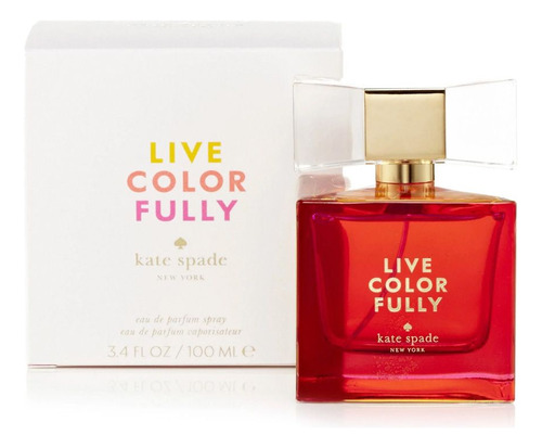 Perfume Kate Spade Live Colorfully Edp Para Mujer, 100 Ml