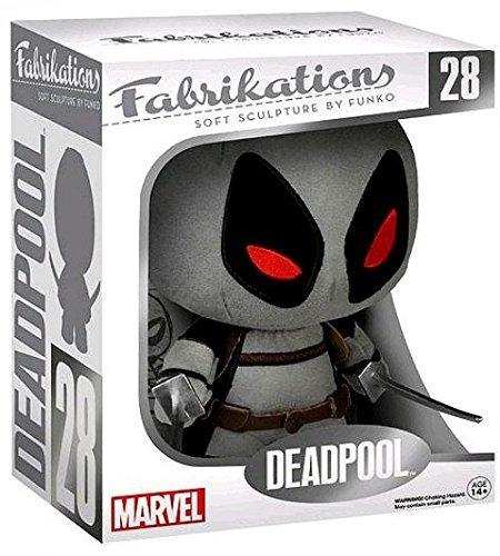 Funko Fabrikations Deadpool Gris / Negro # 28 Soft Marvel Su