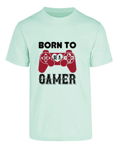 Playera Hombre Moda Born To Gamer