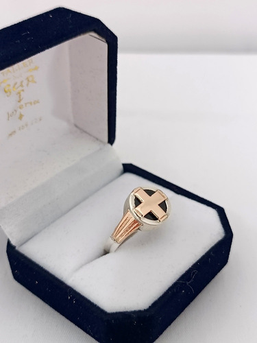 Anillo Plata , Oro Y Onix Profesión Auxiliar De Enfermería