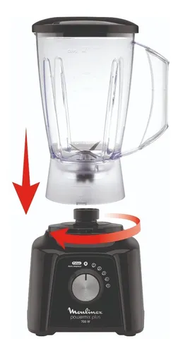 Licuadora Moulinex Powermix Plus 700w 2 Litros Argenshop