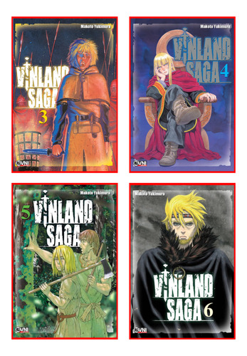 Combo Vinland Saga Vol. 3 A 6 - Manga - Ovni