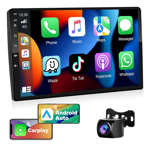 Estéreo De Auto 232g - Apple Carplay/android Auto - 10.1