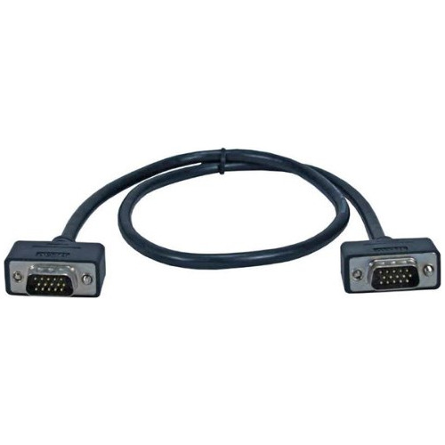Qvs 6' Alto Rendimiento Ultrafino Vga Qxga Hdtv Hd15 Cable -