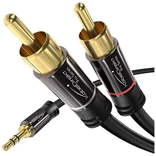 Cable / Cable Divisor Kabeldirekt De 3,5 Mm A Rca (3 Pies /