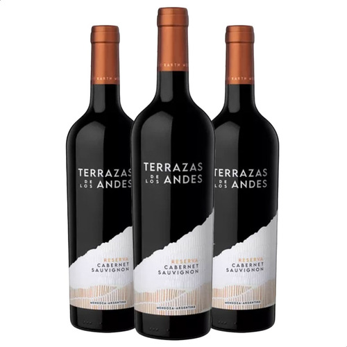 Vino Terrazas De Los Andes Reserva Cabernet Sauvignon - X3