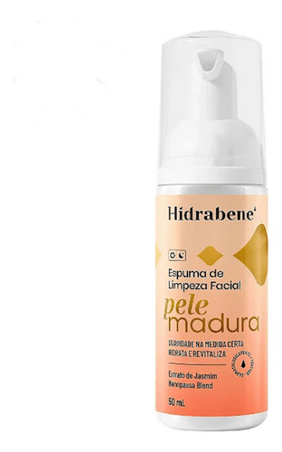Espuma De Limpeza Suave Pele Madura 50ml - Hidrabene