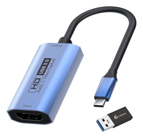 Audio/video Capture Card, Usb3.0 Hdmi To Usb C, 4k 1080p
