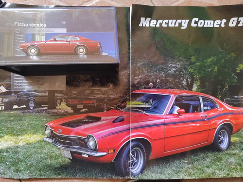 1971 Mercury Comet Gt 1:43 American Cars Con Fascículo
