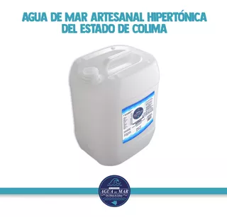 Agua De Mar Hipertónica Artesanal De Colima 11i Envíogratis